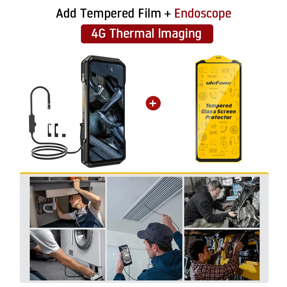 Ulefone Armor 27T 4G 10600mAh 頑丈な携帯電話 Android 14