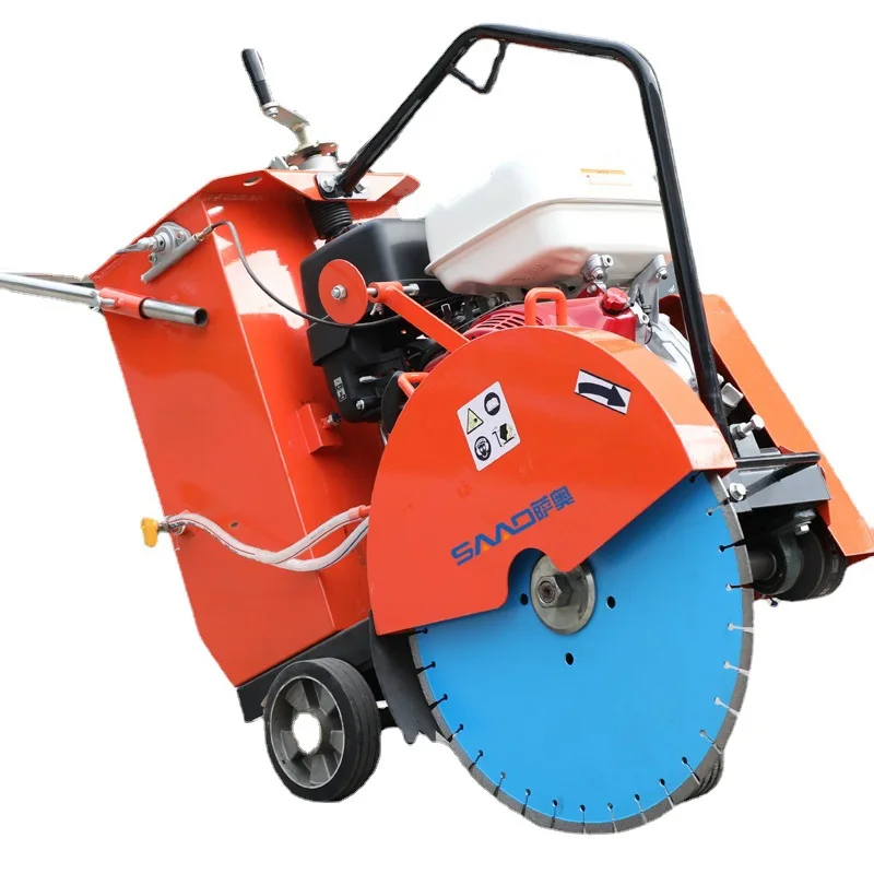 

500mm Asphalt Concrete Groove Cutter Road Cutting Machine Concrete Road Cutter For Gasoline Engine Pavement Floor Saw Cutter