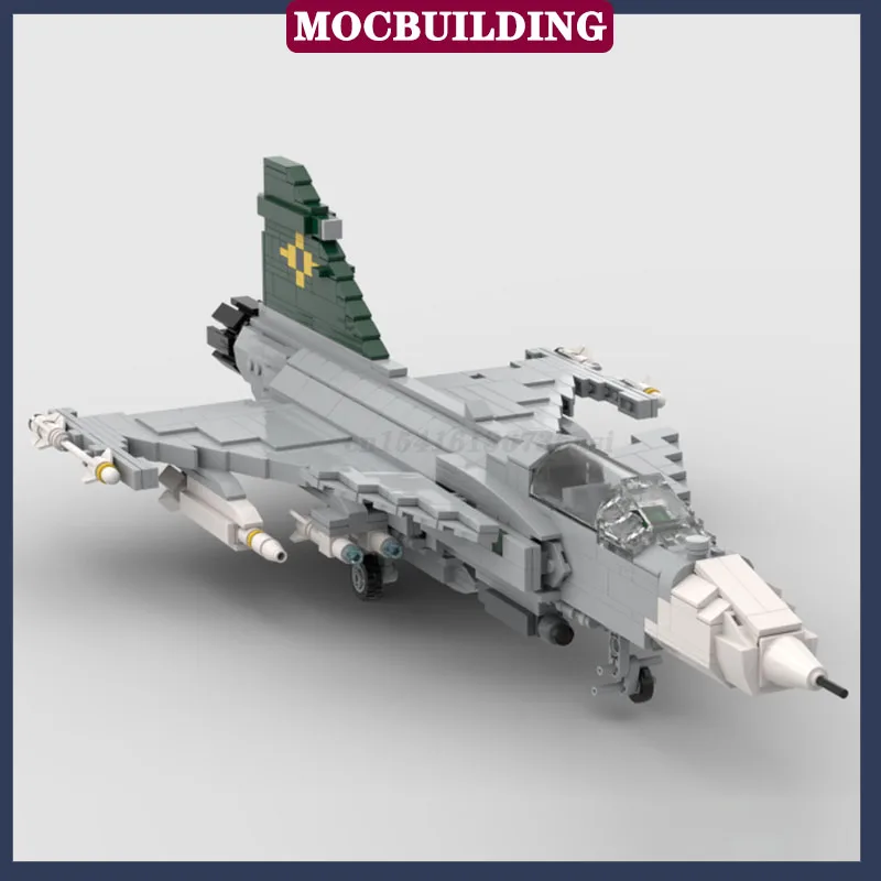 MOC City Fighter Model Building Block Assembly Aircraft Set Boys' Birthday Gift Collection Series Toys