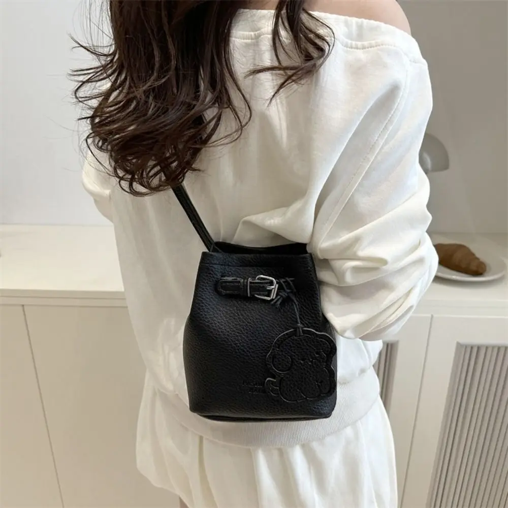 

New Designer Basket Bag Luxury Pu Leather Crossbody Bag Casual Commuting Women's Shoulder Bag Girls