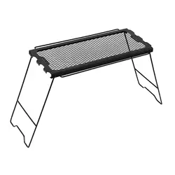 Folding Camping Table Lightweight Grill Table Picnic Table Compact Folding Campfire Grill for Hiking RV Backpacking Indoor Patio