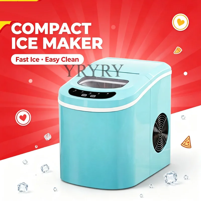Home Countertop Ice Maker Compact Automatic Ice Maker Homemade Ice Cream Maker