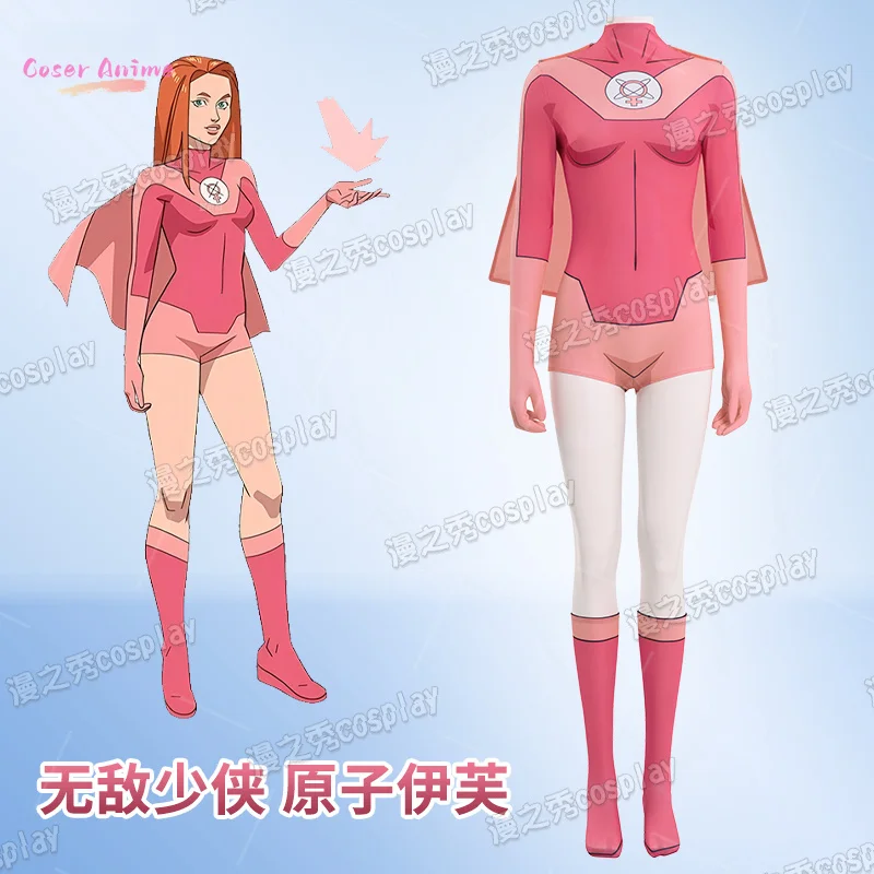 

Invincible Season Atom Eve Cosplay Costume Uniform Halloween Carnival Party Christmas Play Role Clothes Clothing for Women