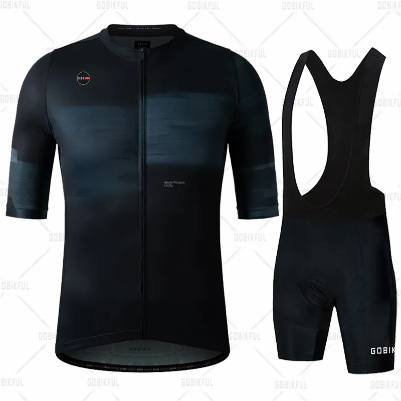 Gobikful 2024 Team Sommer Rad trikot Set Fahrrad bekleidung Fahrrad Fahrrad MTB Sport bekleidung Ropa Ciclismo für Herren Berghemd