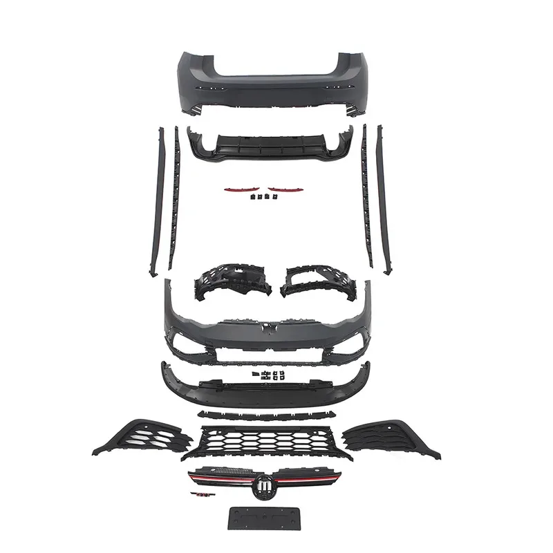 

KSEEK Car Front Bumper Assembly Grille Body Kit for 8 GTI CS