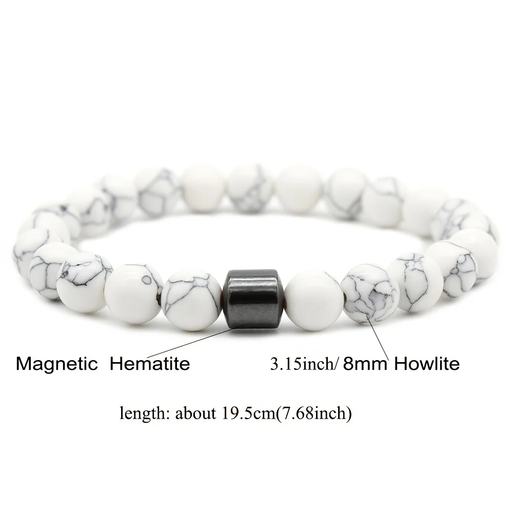 Rejuvenate Your Spirit with a Magnetic Tiger Eye Lava Stone Bracelet - For Men & Women