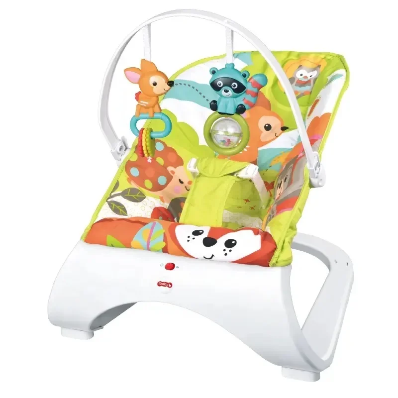 Chaise à bascule électrique pour bébé, jouets précoces pour garçon, bascule de sommeil avec confrontation, cadeaux pour enfants