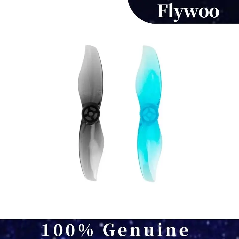 Gemfan 2015 hélice de 2 lâminas de 2 polegadas, eixo de 1,5 mm, conjunto de 8 peças de material de PC durável Micro FPV Drone RC Quadcopter peças de reposição