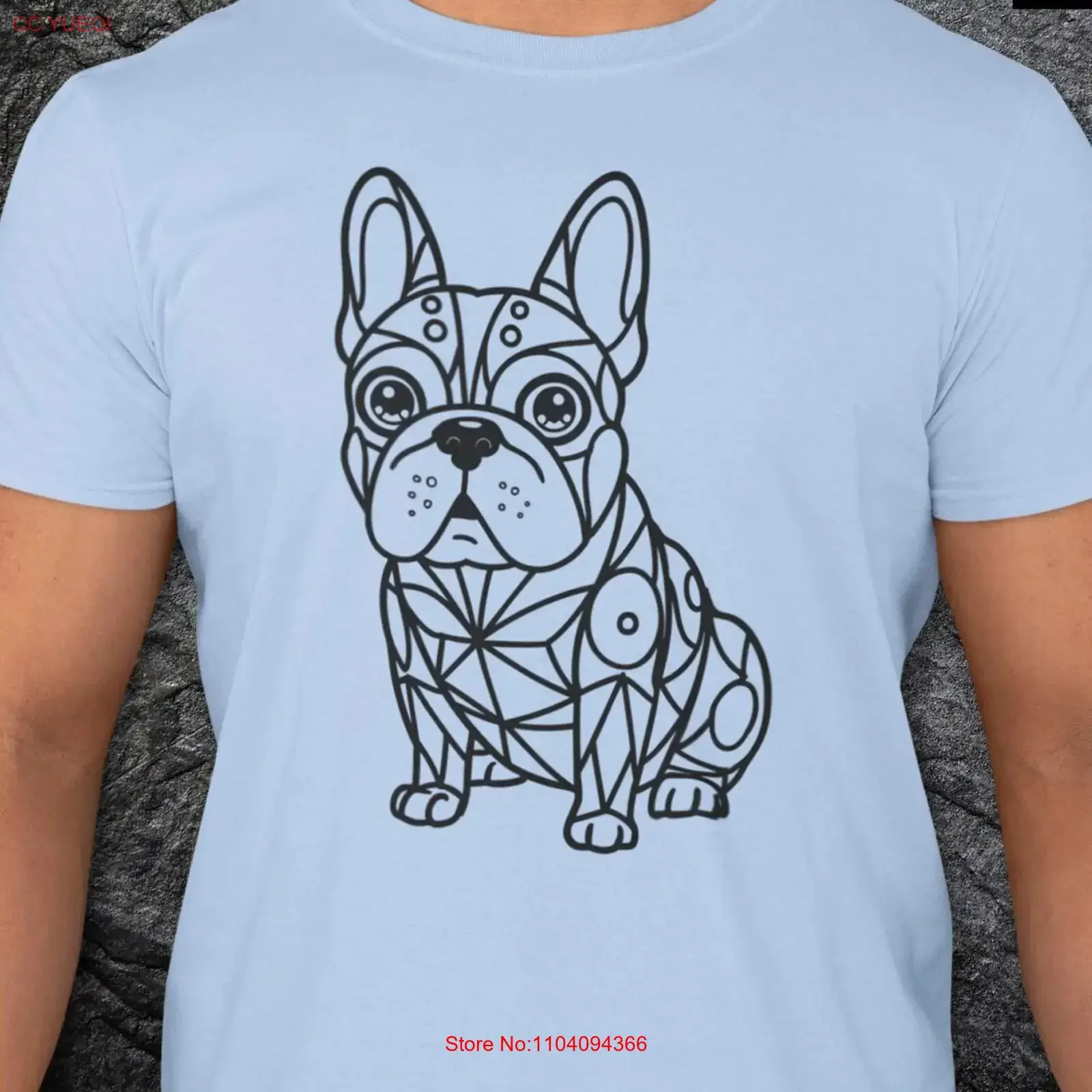 Dog lover gift T Shirt french bulldog gifts mom for owner graphic tees vintage Washed Unisex designer clothes Stretched Casual