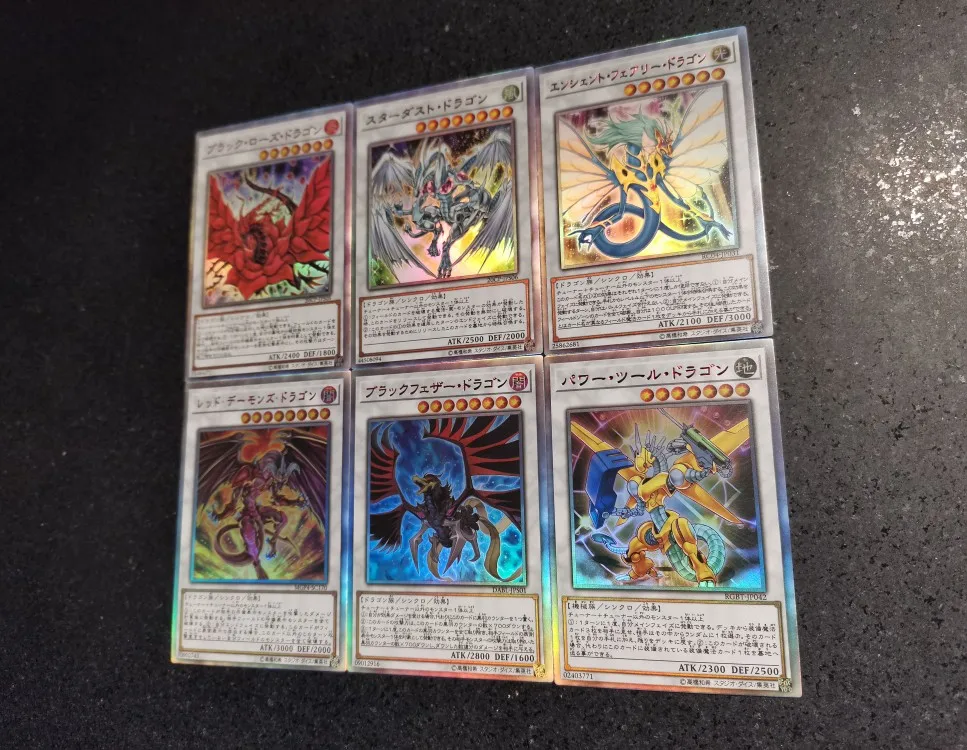 Yu-Gi-Oh! Carte de collection Apocralyph du dragon divin Ragnarok, personnage de dessin animé, jouet, cadeau d'anniversaire et de Noël