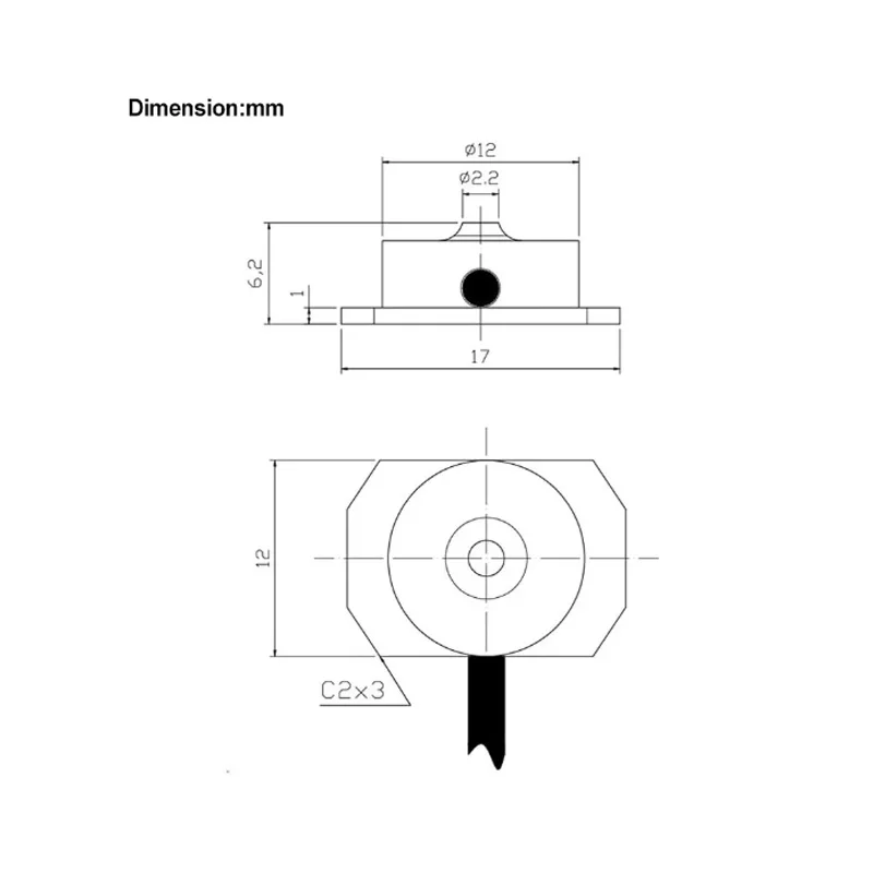 High-precision Button-type Pressure Weight Sensor Micro Load Button Tension Load Sensor Small Pancake Load Cell