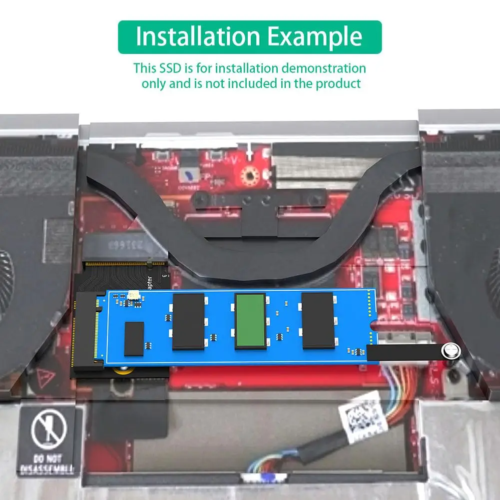 For Rog Ally Handheld Game Console SSD Memory Card Transfercard 90° 4.0 Adapter Converter PCIE Board Transfer M2 L4W3