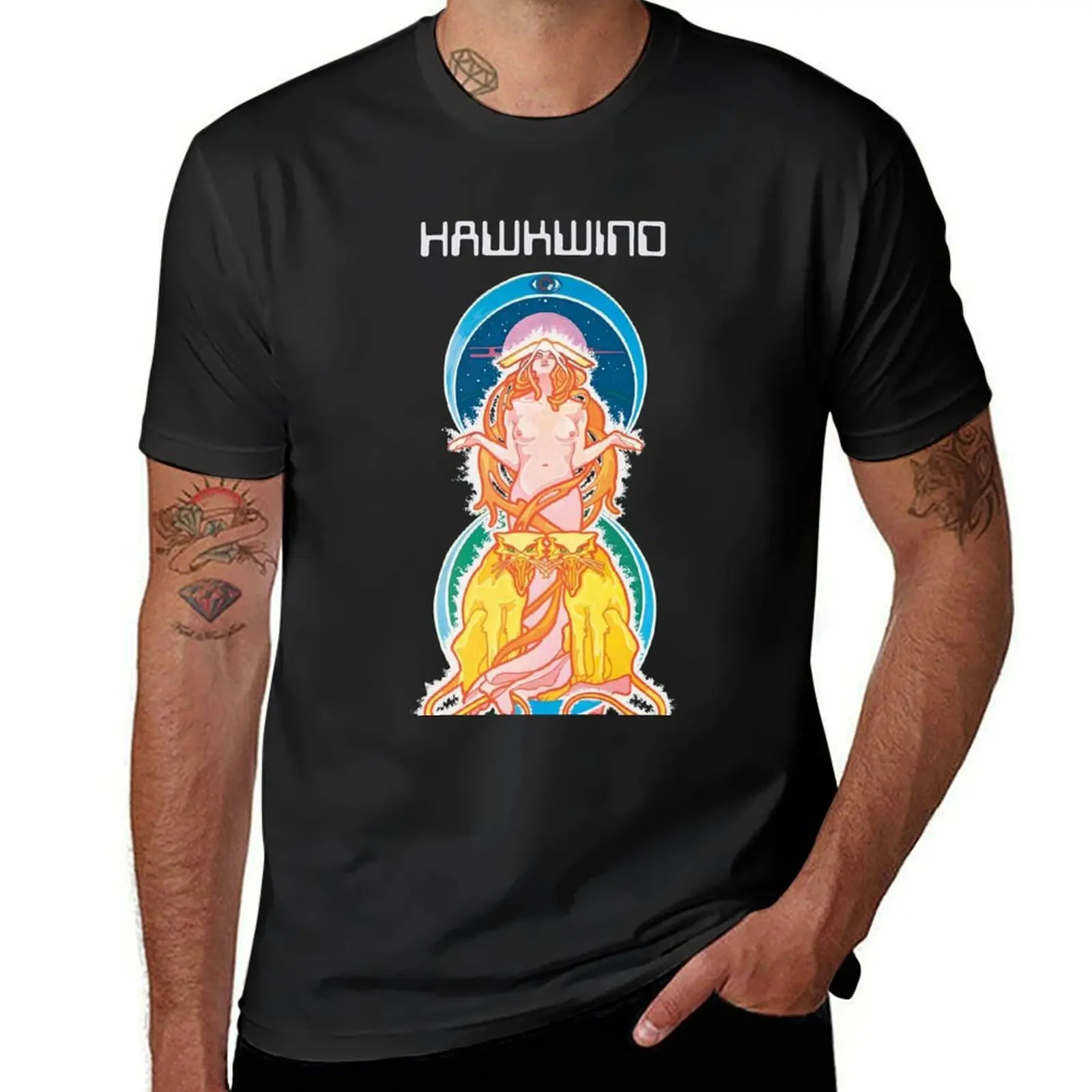 Hawkwind - Space Ritual Essential T-Shirt Man t-shirt vintage graphic tee sports fans anime shirt t shirt for men