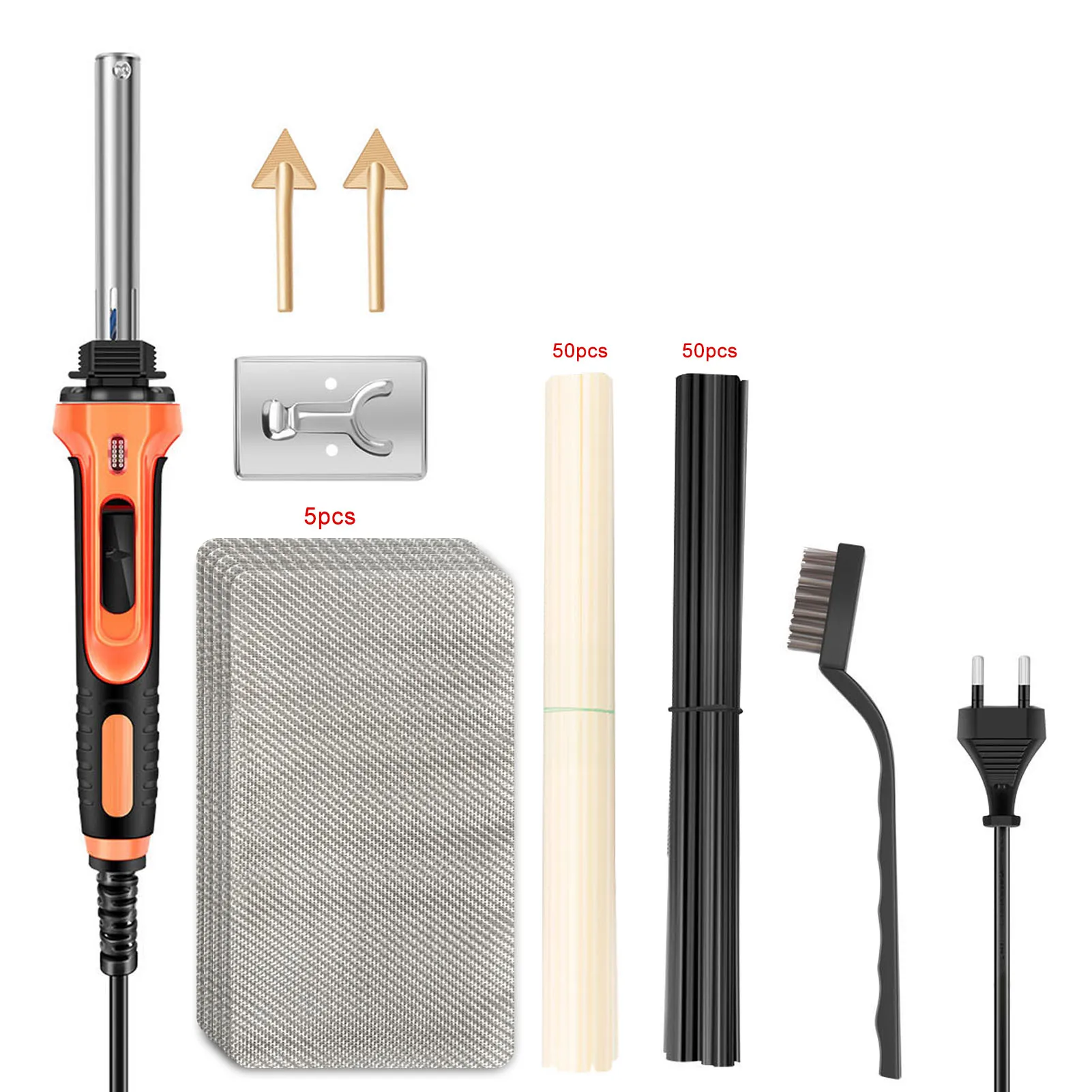 

Bumper Kayak Repair Rework Station Heat Repair Tool 100W Electric Plastic Soldering Iron Leather Ironing Tool Electric Soldering