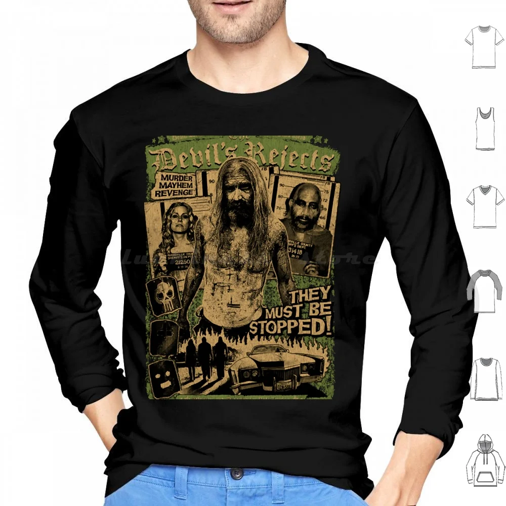 The Devil's Rejects Hoodies Long Sleeve The Devils Rejects B Movies Captain Spaulding Cult Classic Devils Rejects