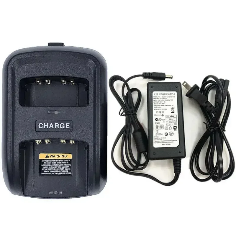 Dual Way 2 Slots Rapid Quick Battery Charger For Motorola CP040 CP150 CP200 CP360 CP380 GP3138 GP3688 DEP450 XiR P3688 Radio