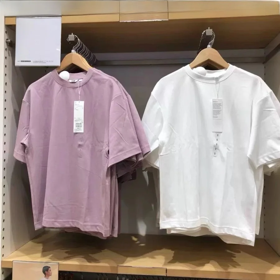 

Summer New Cool Feeling round Ne T-irt Loose Fit Casual ort Sve Youth Faion Five Sve Length Regular Sle