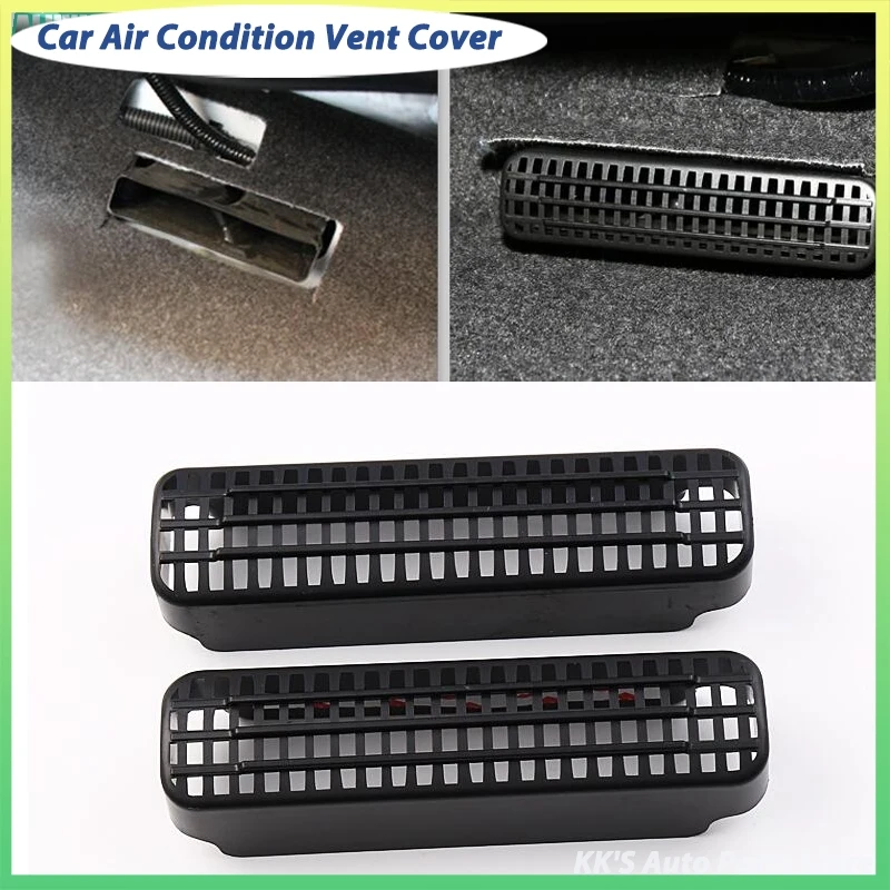 Seat AC Heat Floor Air Conditioner Duct Vent Outlet Grille Cover 2012 2014 2015 2016 Car Accessories Interior for Toyota Corolla