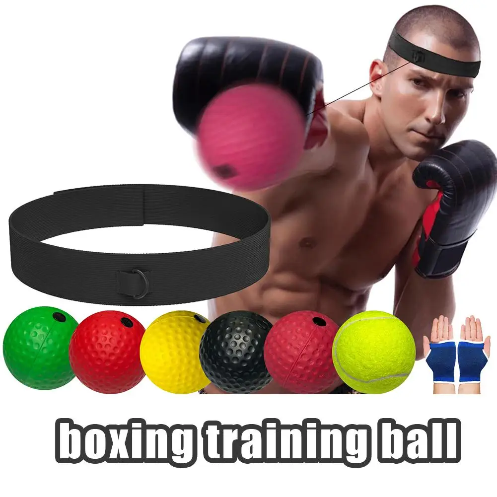 1 مجموعة رئيس شنت الملاكمة كرة منعكس أغطية الرأس الملاكمة كرة منعكس الضغط الإصدار الكرة ماجيك سرعة الكرة التدريب اللياقة البدنية