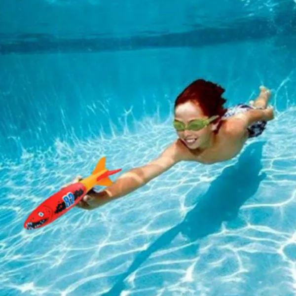 Juguetes de buceo en la piscina para niños, anillo de buceo exótico, juguetes acuáticos para niños, novedad de verano