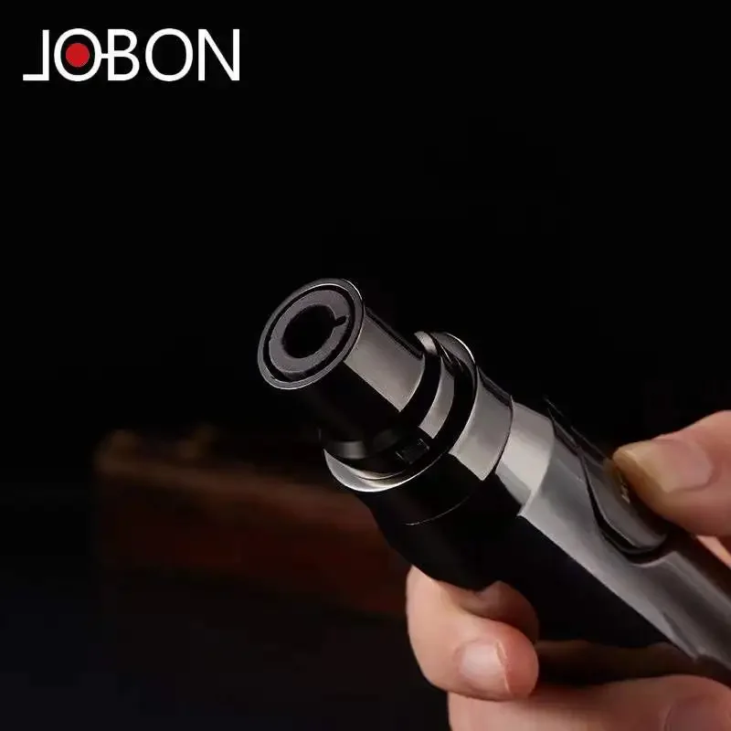 JOBON New Bullet-shaped Lighter Jet Multi-purpose Butane Gas Torch Lighter Spray Gun Cigarette Lighter Men’s Gift Ignition Tool