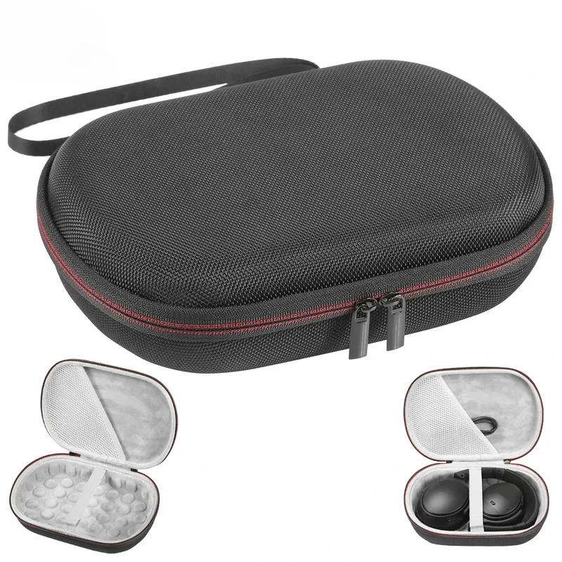 Shockproof Hard Shell Headset Storage Case Durable Carrying Pouch Box for Mpow H12 H17 H19 IPO Headphones