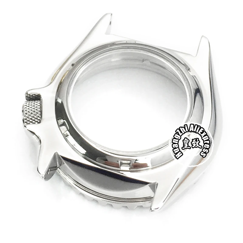 حافظة معدنية خلفية لهاتف Seiko SKX007 SKX009 SRPD53 ناعمة/مصقولة باللون الذهبي الوردي الشفاف SKX حافظة خلفية ضيقة أجزاء وزارة الدفاع الغطاء الخلفي