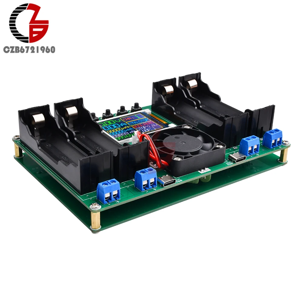 2/4/8 Channels 18650 Lithium Battery Capacity Tester MAh MWh Digital Battery Internal Resistance Tester Power Detector Module