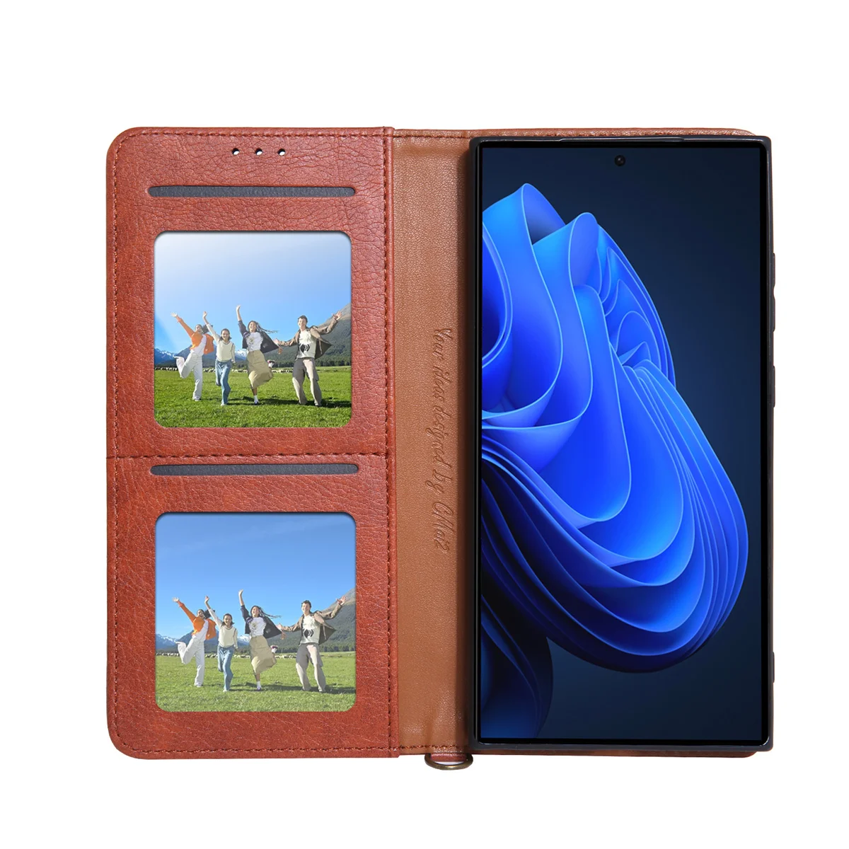 CMAI2 高級カードポケット付きビジネスレザーケース Galaxy S25 Ultra S8 S9 S10 S20 S21 S22 S24 Plus S23 FE用 マグネット式フリップカバー