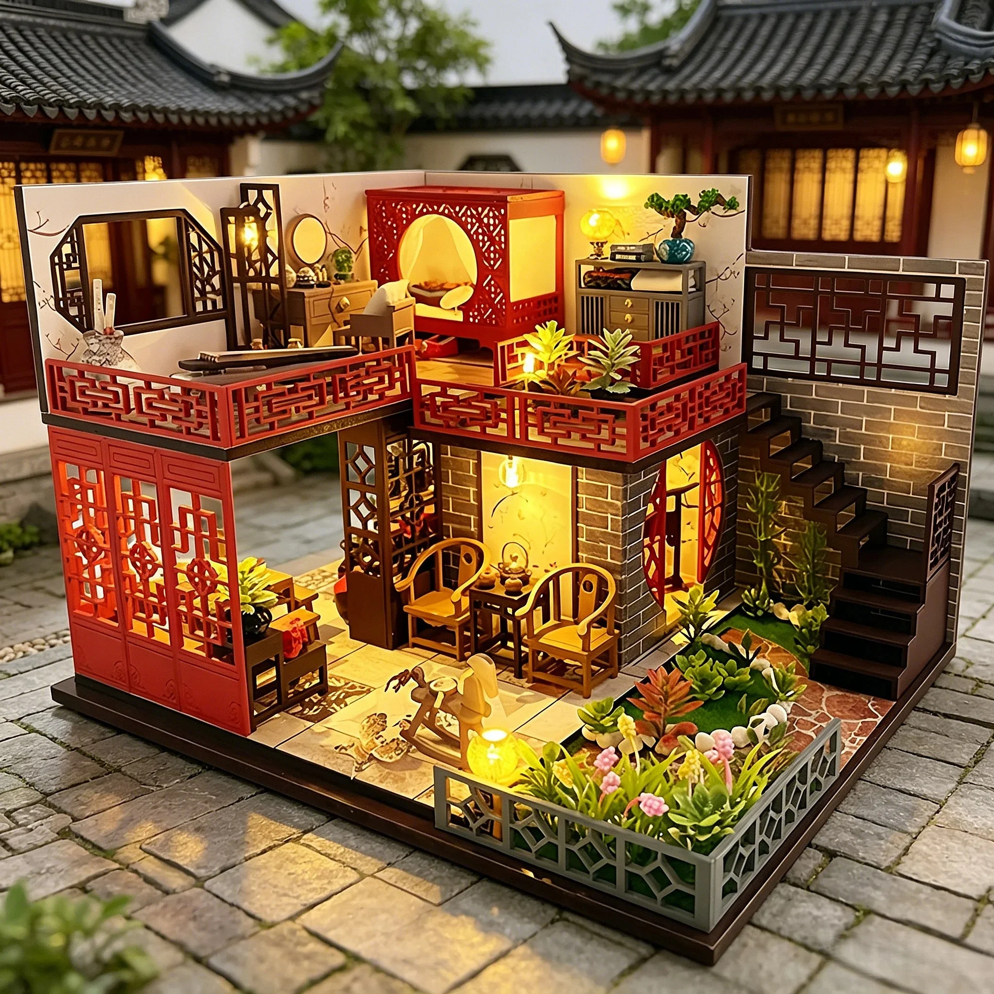 diy-wooden-classical-attic-loft-cottage-miniature-dollhouse-3d-puzzle-assembly-model-kit-for-adults-birthday-gifts-home-decor