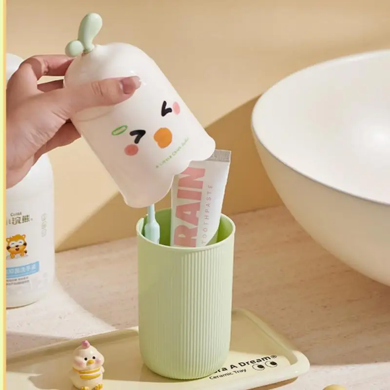 Portable Toothbrush Storage Accessory for Safe Travel and Business Trips