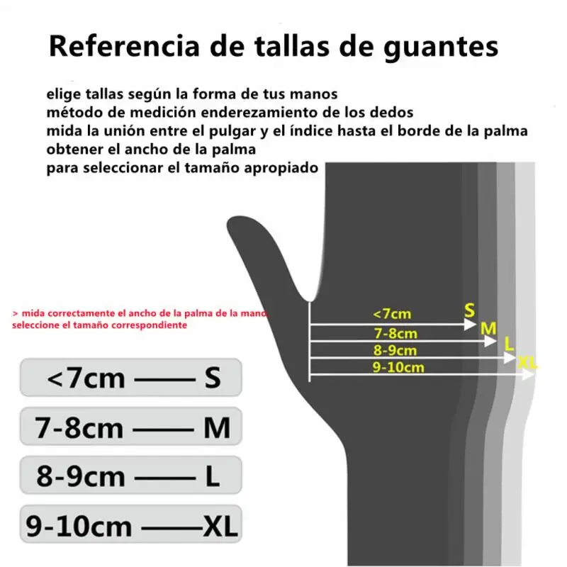 20/50/100 piezas guantes de nitrilo negro engrosado guantes desechables para la limpieza de peluquería impermeable lavavajillas guantes de tatuaje