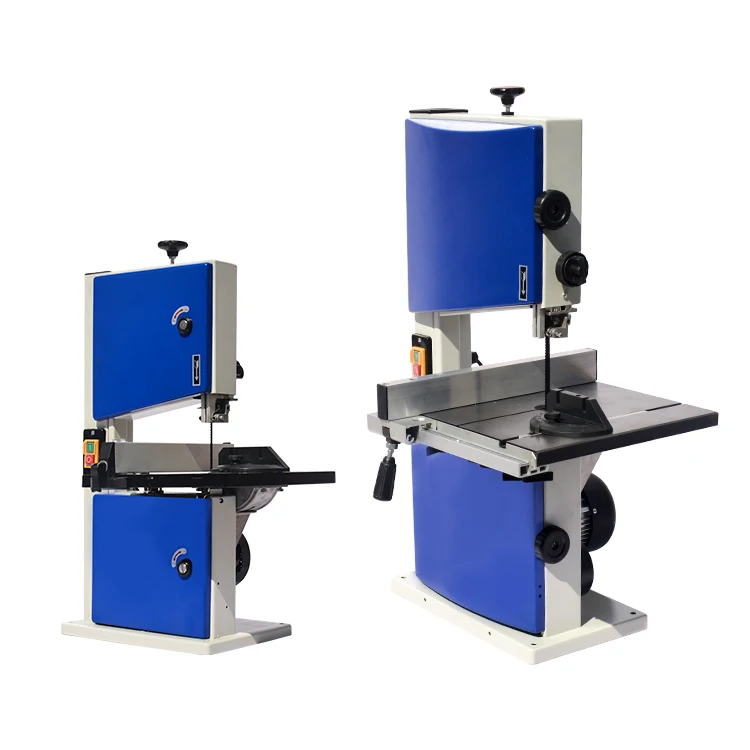 Vertical woodworking band saw machine wood cutting machine jig saw shape metal saw desktop small household cutting machine