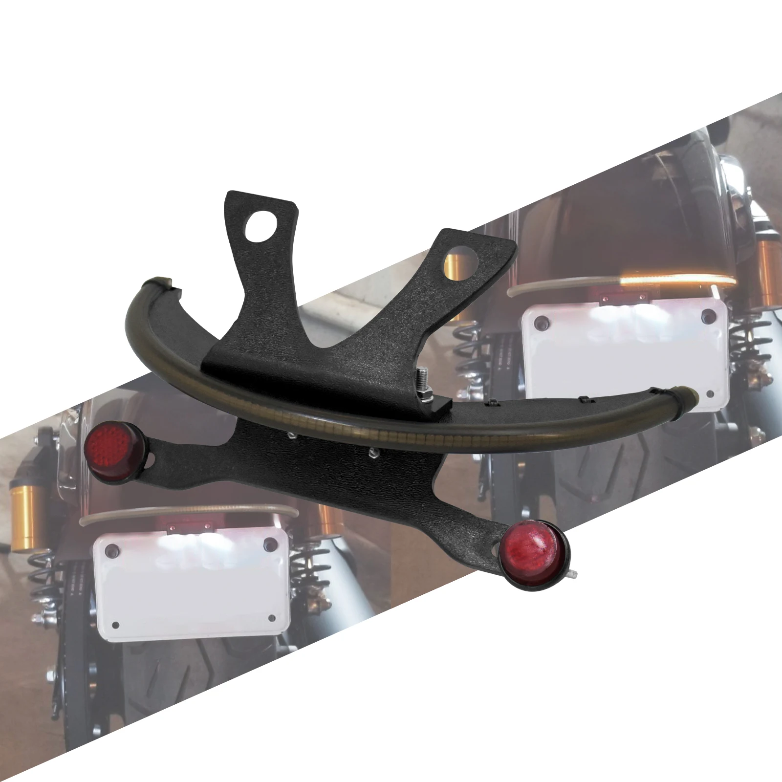 

Светодиодный задний фонарь для мотоцикла, указатель поворота, кронштейн для номерного знака, янтарный задний фонарь для Victory Vegas 8-Ball 06-17, Vegas 2003-2017