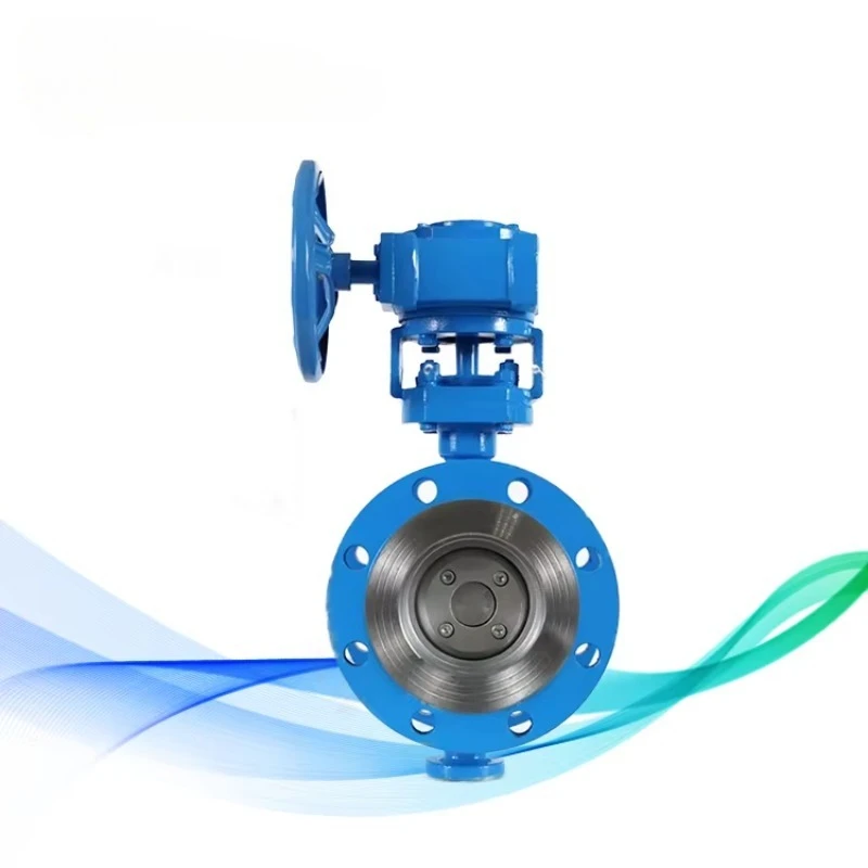 

Cast Iron Manual Butterfly Valve with Hard Seal High Temperature Pressure Turbine Flange DN50-DN200 for Water Oil Gas Media
