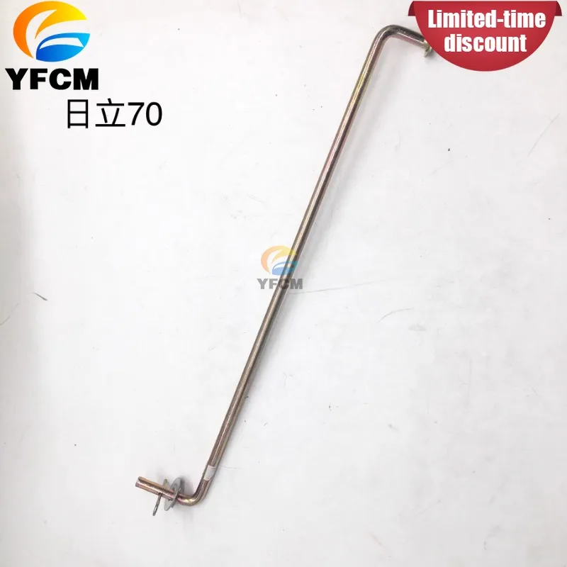 For Hitachi EX60/70 ZXA70  Engine Back Cover Support Rod Ejector Rod Bracket Gas Spring