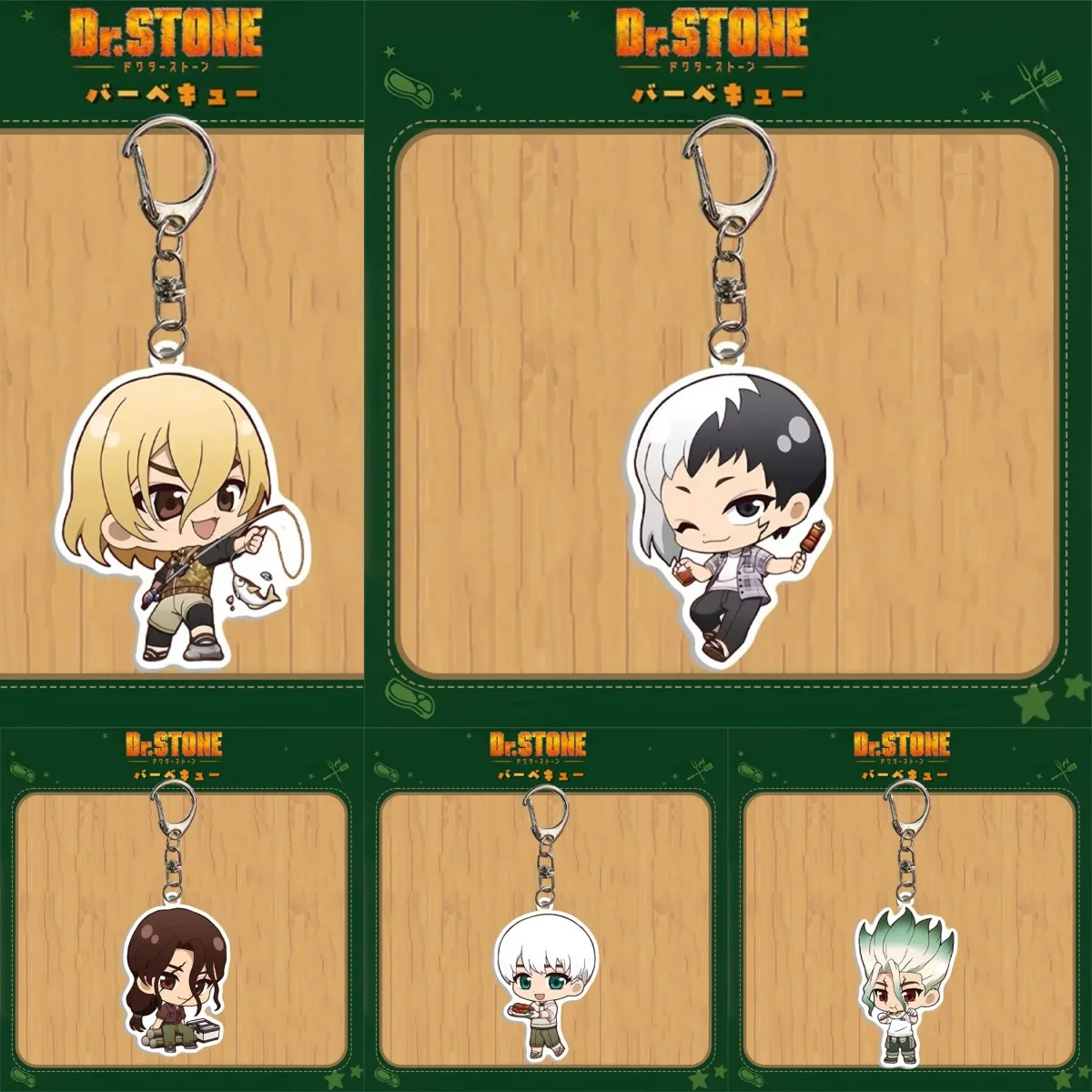 

beauty anime Dr.Stone acrylic Stand model cosplay charm characters kuromu Accessories Christmas gifts