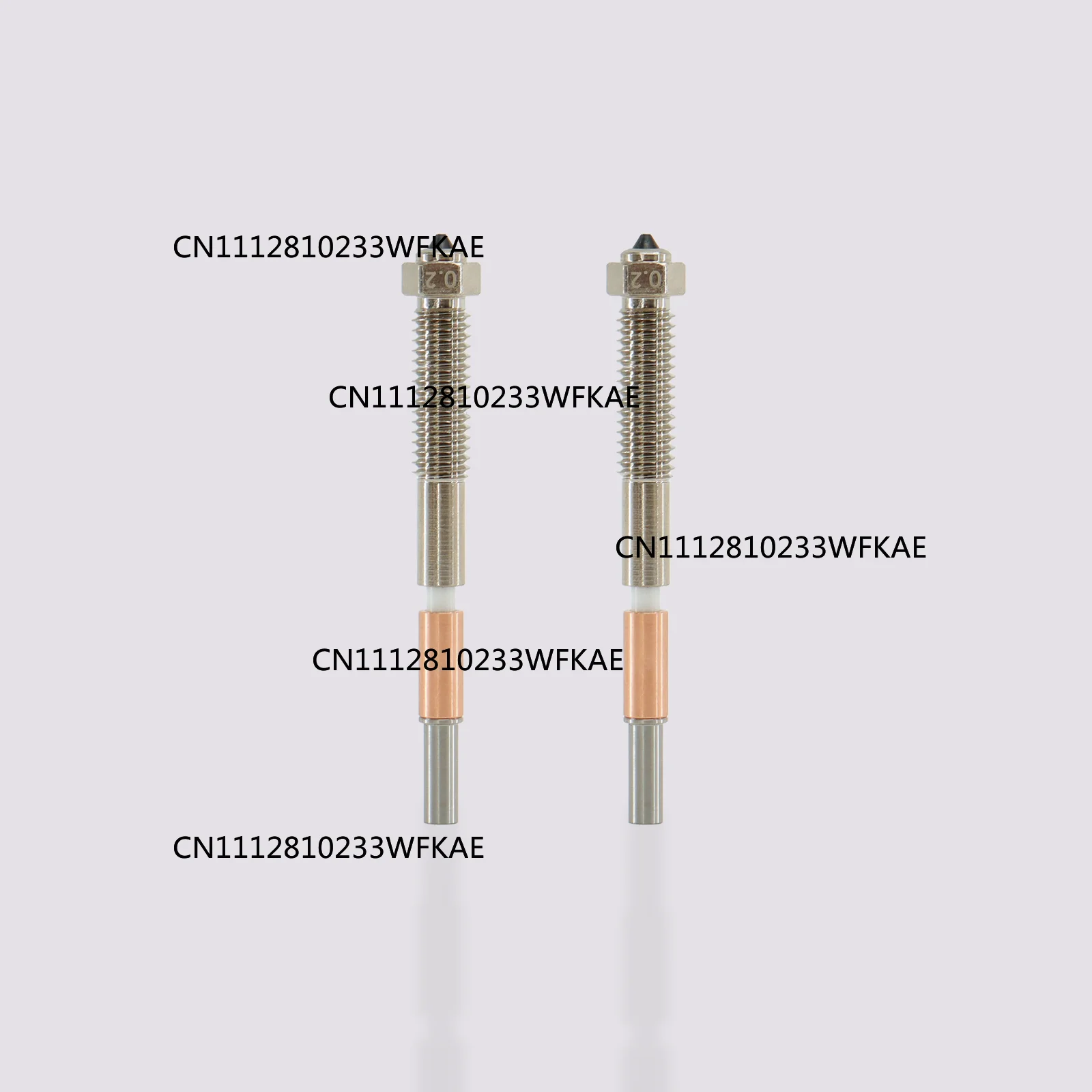 FOR QIDI TECH Bimetal Nozzles(2pcs) for MAX4