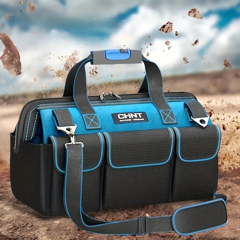 

Многофункциональная сумка для электрика, многофункциональный набор инструментов, утолщенная, большой вместимости, водонепроницаемая и износостойкая