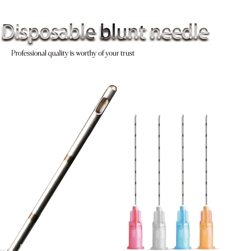 Connector cannula needle18G 22G25G 50mmBlunt NeedleTip Cannula Needle for Injectable Tattoo Acid Fillers