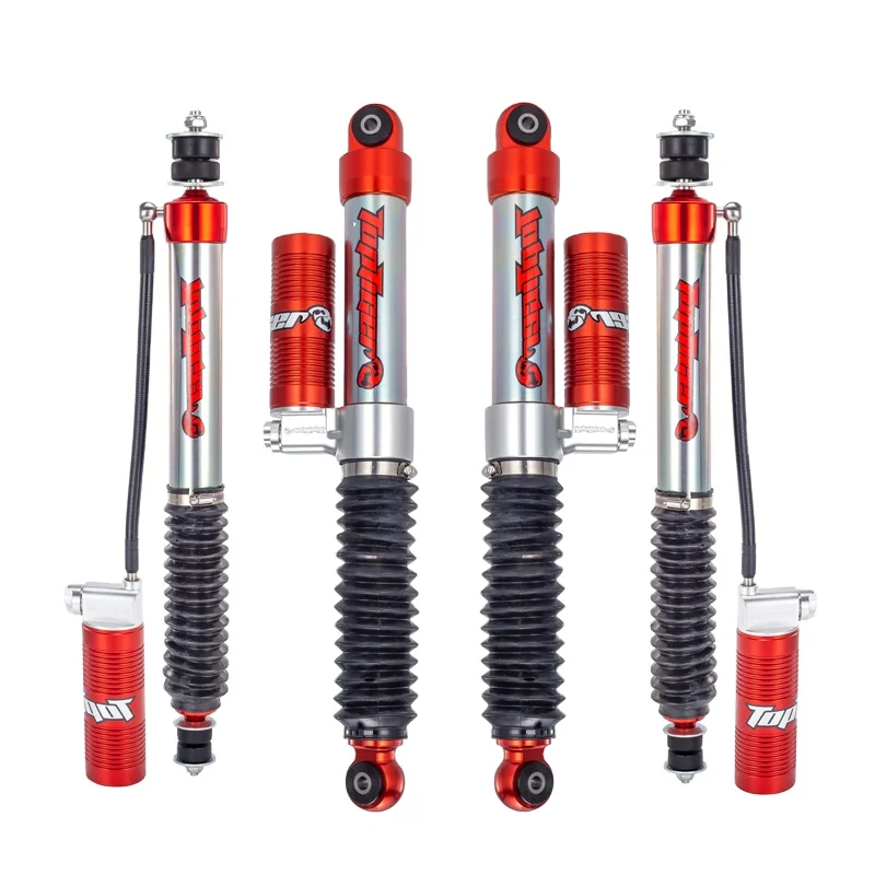 2 Inch Lift For TOYOTA Landcruiser FJ/HZJ80 Mono Tube Remote Reservoir Shock Absorber Coil Spring