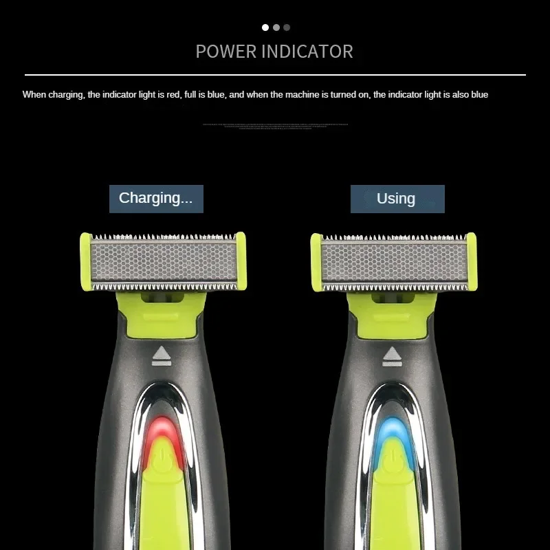 MLG Electric Body Shaver for Men & Women USB T-shaped Blade Trimmer for Armpit Hair Removal Epilator Beard Hair Trimmer