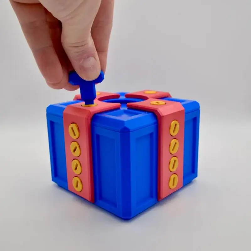 Prank Box 3D Printed Prank Toy 3D Printing Novelty Box Household Creative Decoration Children And Adults Gag Joke Toy For