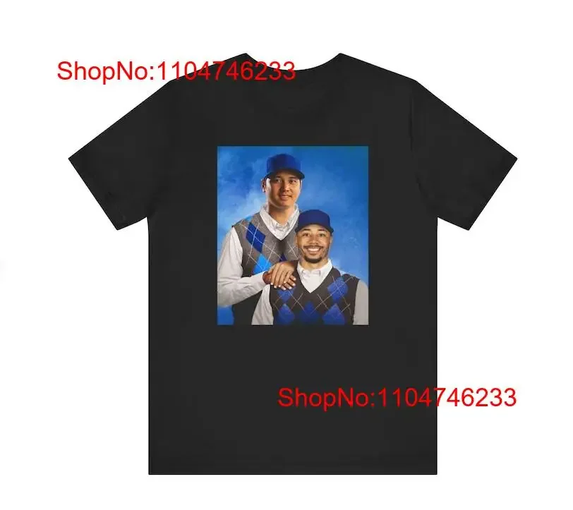 Los Angeles Shohei Ohtani and Mookie Betts Step Brothers Funny T Shirt vintage Washed Unisex designer clothes Stylish Versatile