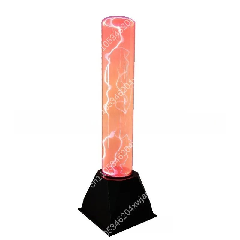 12 Inch Plasma Lightning Column Lamp Ion Sphere Touch Sensitive USB Night Light Decor Gift