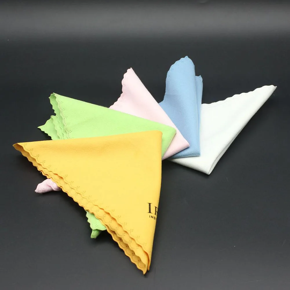Say Goodbye to Fingerprints Pack of 5 Microfiber Cloth for Guitar, Violin, Piano, Removes Dirt and Grease Effortlessly