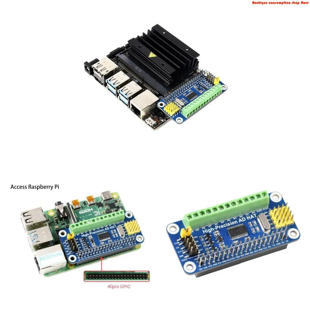 L9NA HAT With WaveshareSensor Pinout 38.4 kSPS Sampling Rate