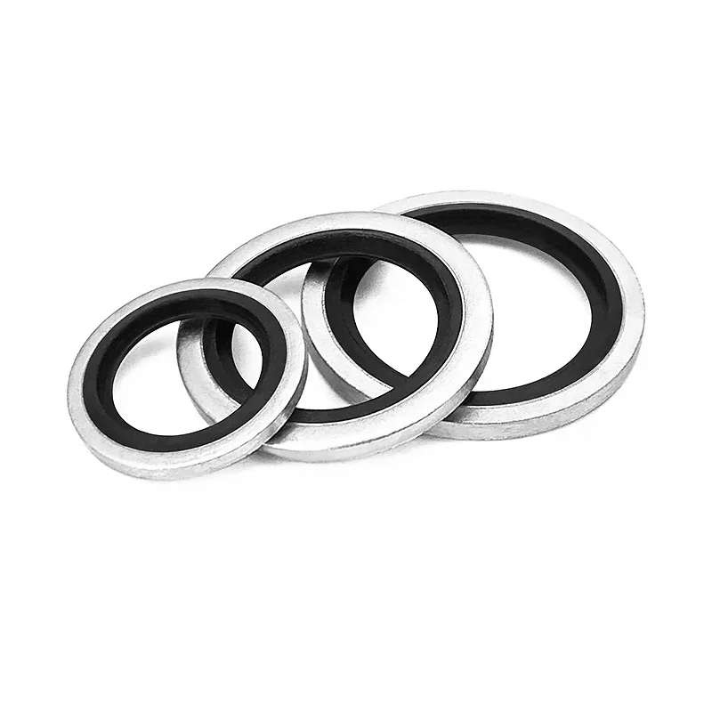 For G1/8 - G2 Size Sealing Gaskets Rubber Grommets Fluoroelastomer FKM Chemical Resistant O-Rings High Temperature Gaskets