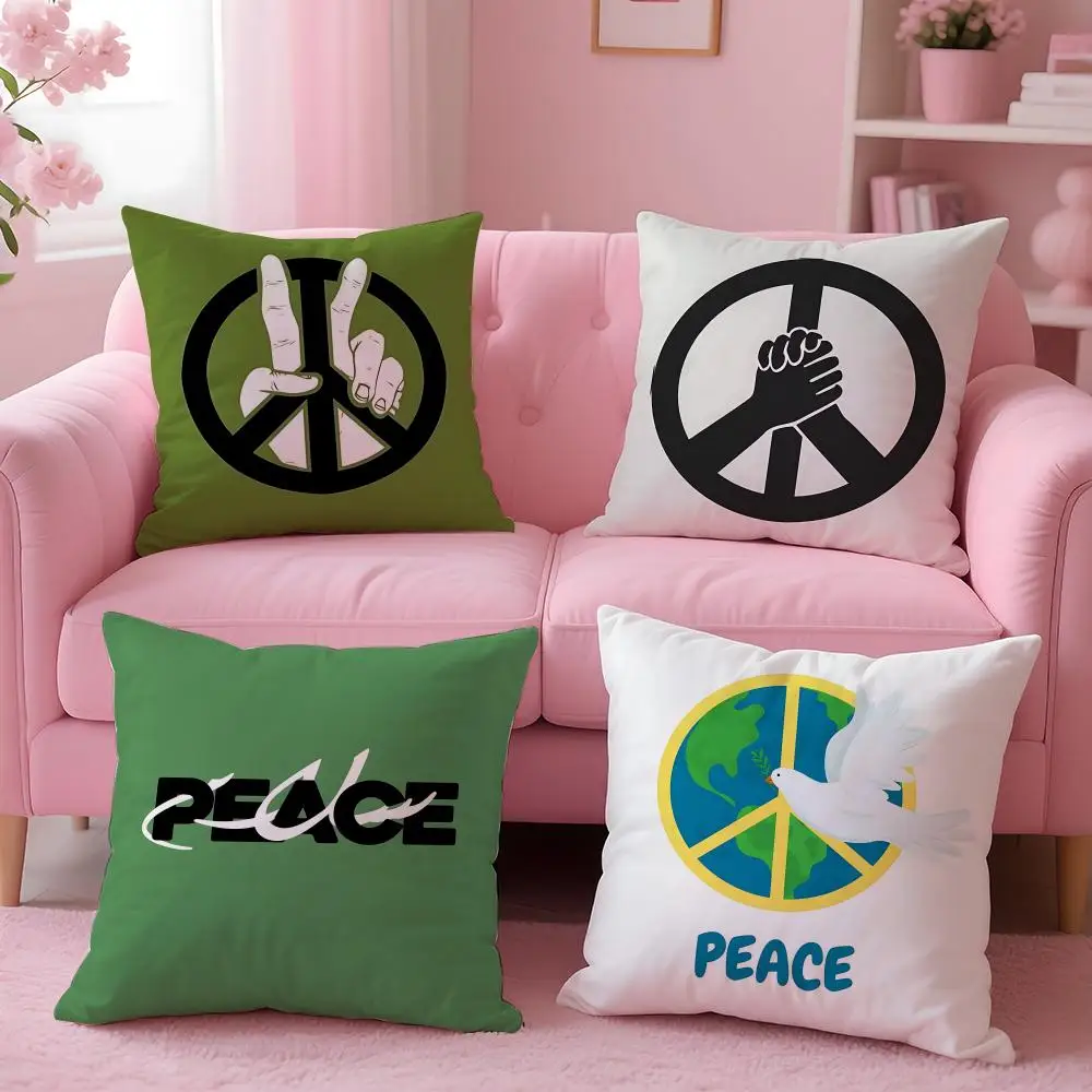 Brand PPeaceed Cushion Cover Cushion Cover Set 4Pcs 50x50 45x45 40x40 Pillowcase Decorative Sofa Home Decor