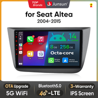 Junsun AI Wireless CarPlay for Apple Android14 Auto Car Radio for Seat Altea 2004 2005 2006 2007-2015 Multimedia Navi Stereo